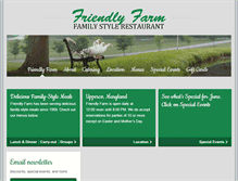 Tablet Screenshot of friendlyfarm.net
